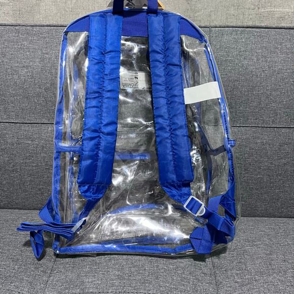 NWT Outdoor Products Clear Backpack Blue Stadium Approved Women and Men Bag‎ - Picture 2 of 9